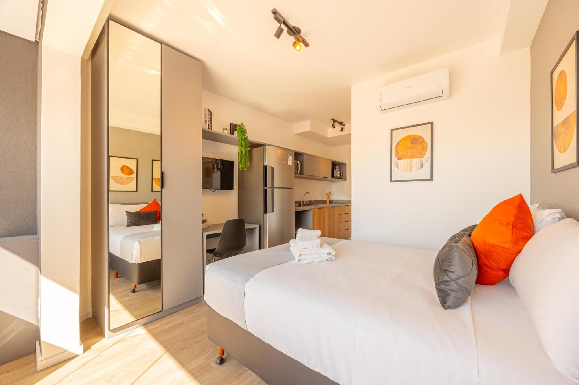 Apartment Easy Star - Bele Stuidio Com Vista A Mariana - Jb04i Sao Paulo